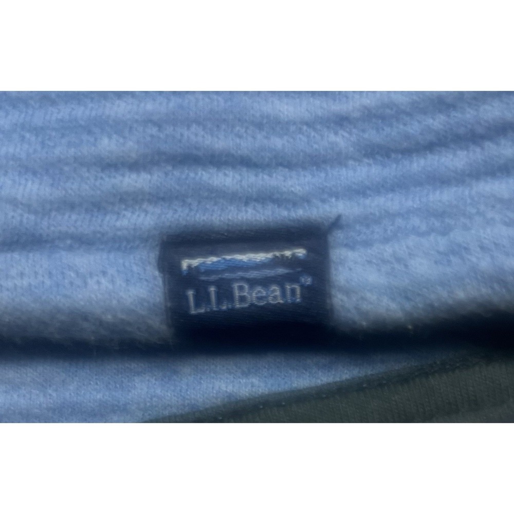 L.L.Bean Women's Lakewashed Double-Knit Full-Zip Jacket Sky Blue Size‎ M - Picture 5 of 5